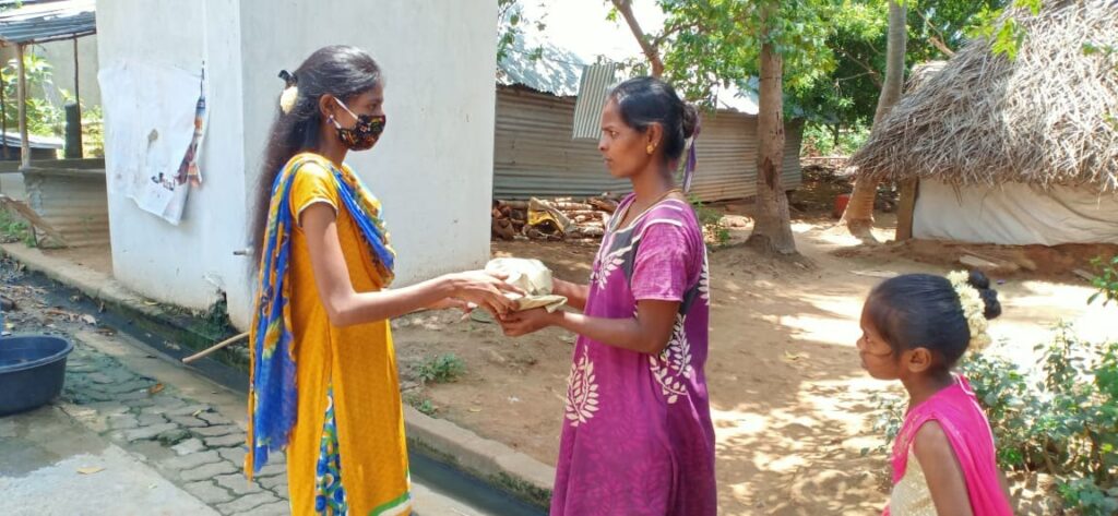 distributing spices